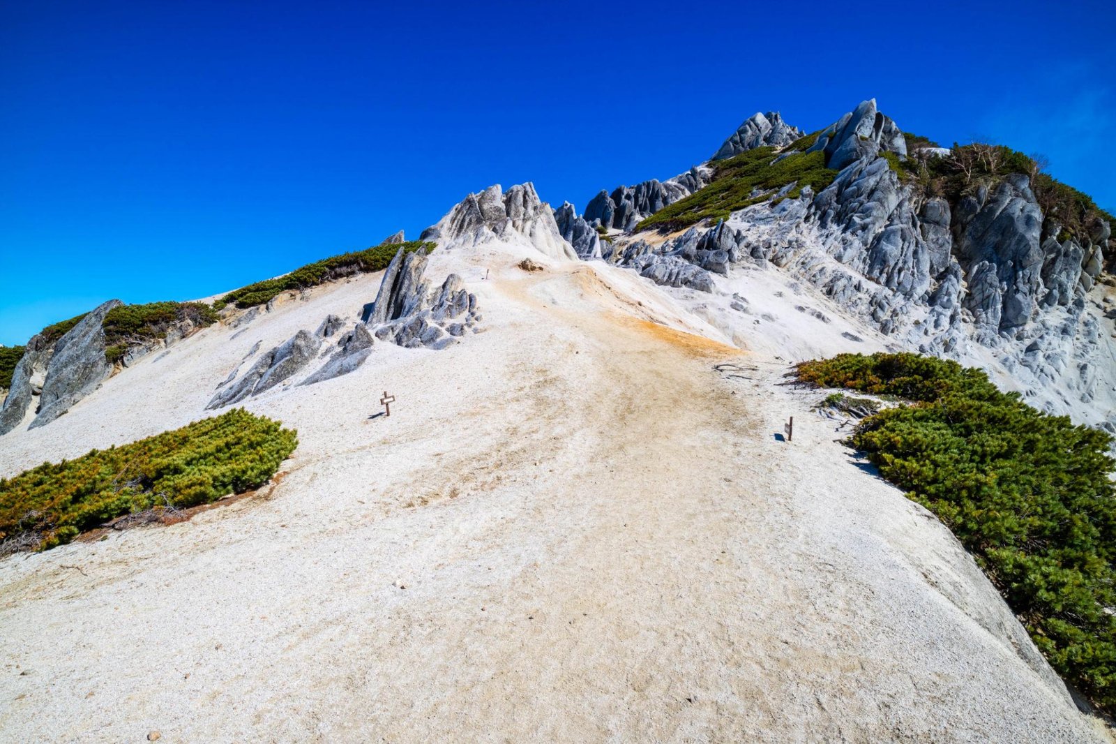 Summit views of Mount Tsubakuro